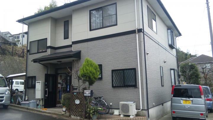 施工前（Before） 1｜外壁塗装　海老名市　S様邸