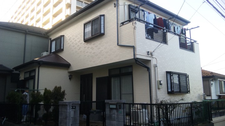 塗装して明るくなりました♪　座間市S様邸