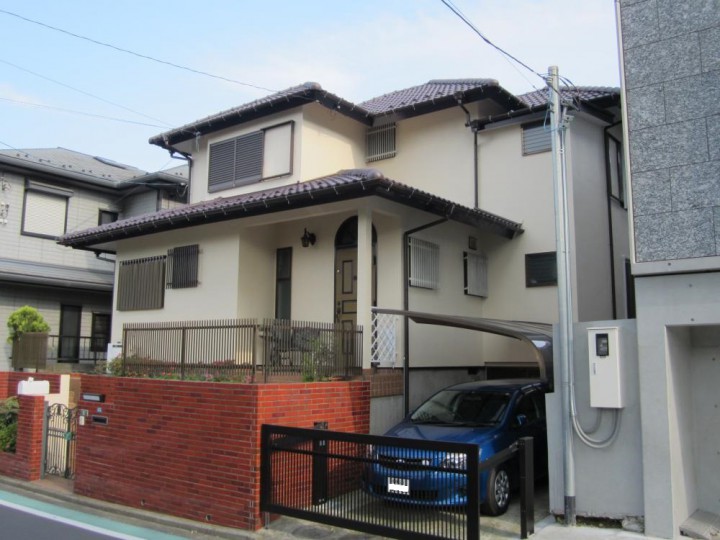 遮熱の塗料で塗りました♪　屋根外壁塗装・海老名市