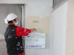 施工中 4｜傷んでいた箇所もすっかり良くなりました♪　外壁塗装工事　座間市