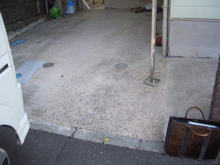 施工中 2｜外壁塗装やレンガ調のタイルでキレイになりました♪海老名市
