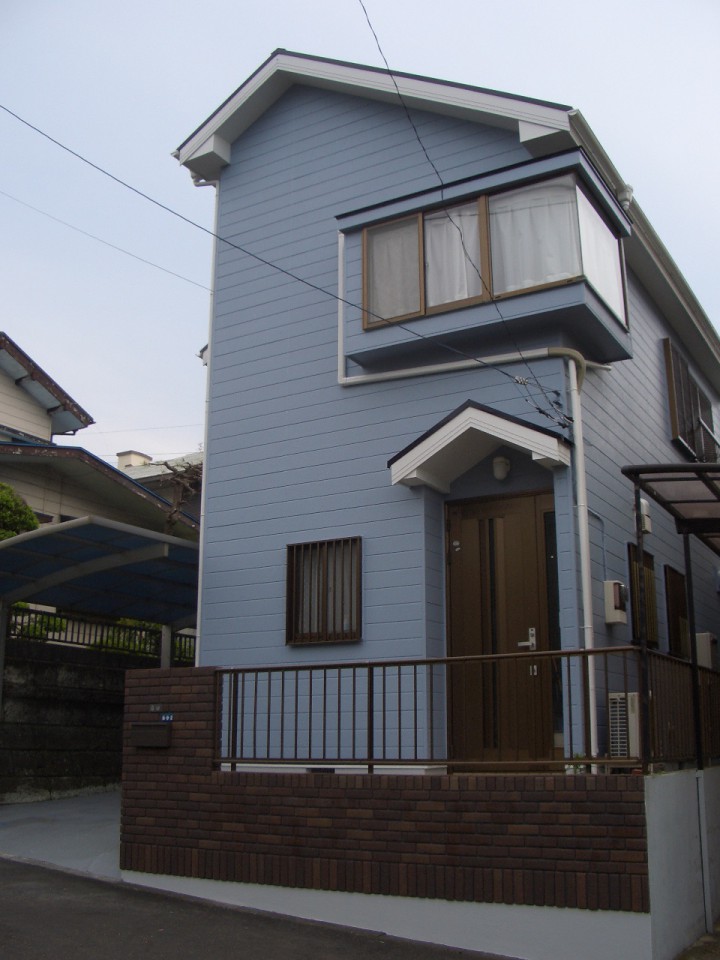 外壁塗装やレンガ調のタイルでキレイになりました♪海老名市