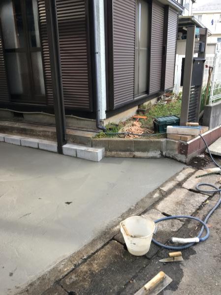施工事例写真 2｜海老名市　カーポートを使いやすく