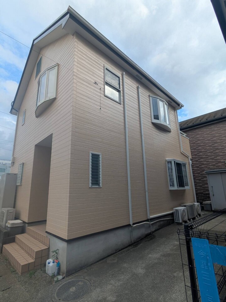 キレイに仕上がりました。海老名市で外壁塗装です。